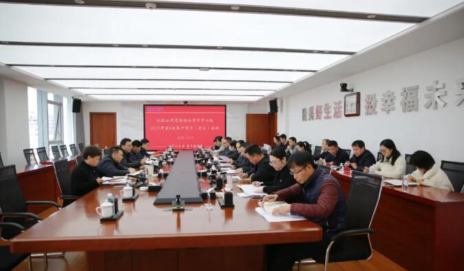 公司黨委舉行理論學習中心組2025年第八次集中學習